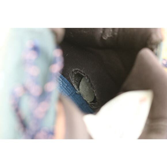 On Hi Edge Womens 7.5 Brown Blue High Top Hiking Running Sneakers - Picture 10 of 14